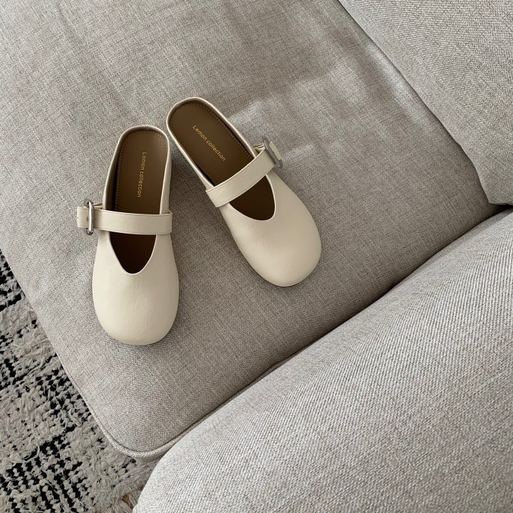 Vade - Korean Women Fashion - #momslook - Basic Mary Jane Flat - 2