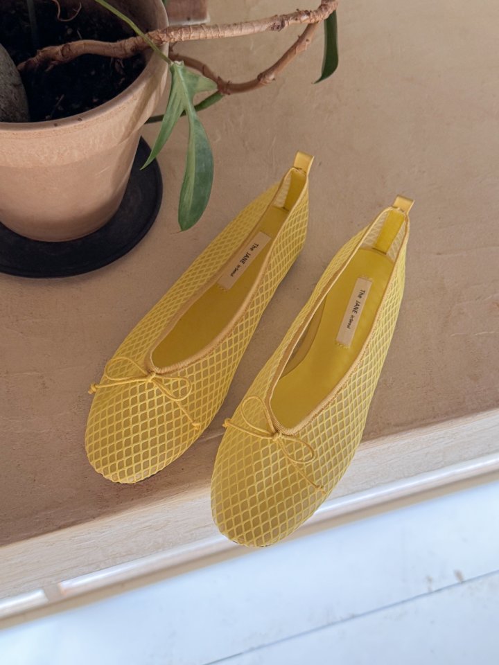 Vade - Korean Women Fashion - #momslook - Basic Mesh Flat - 12