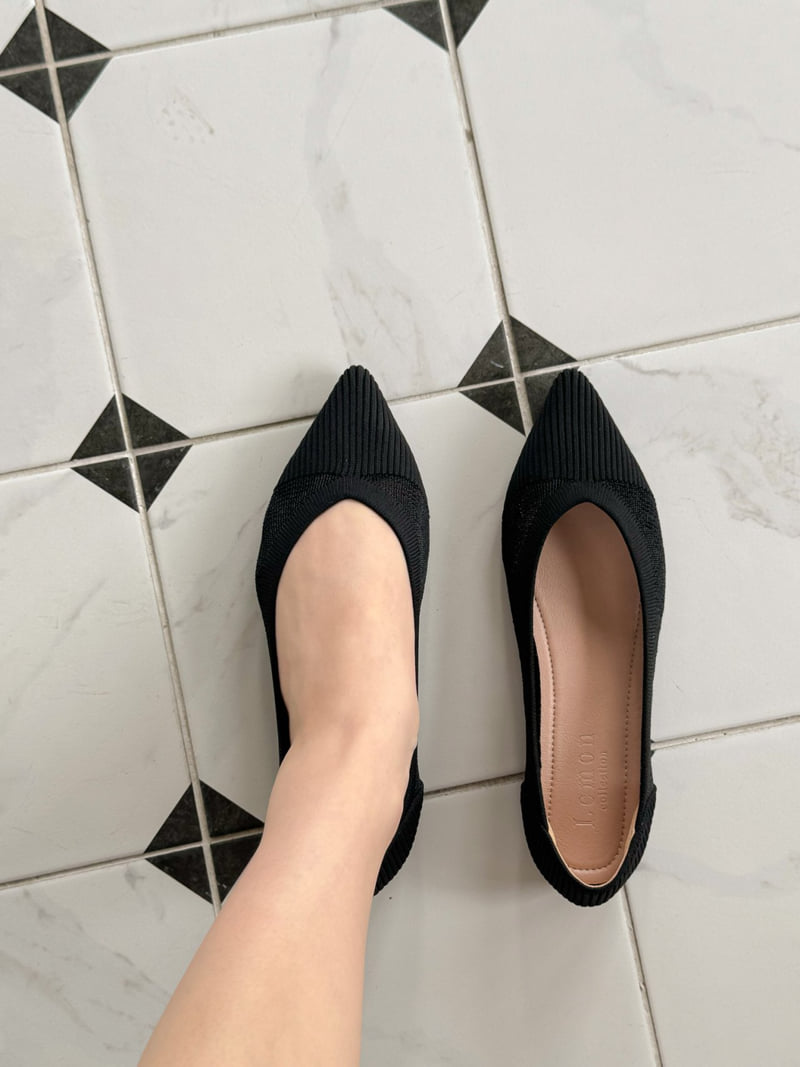 Vade - Korean Women Fashion - #momslook - Soft Mesh Knit Jelly Flat - 12