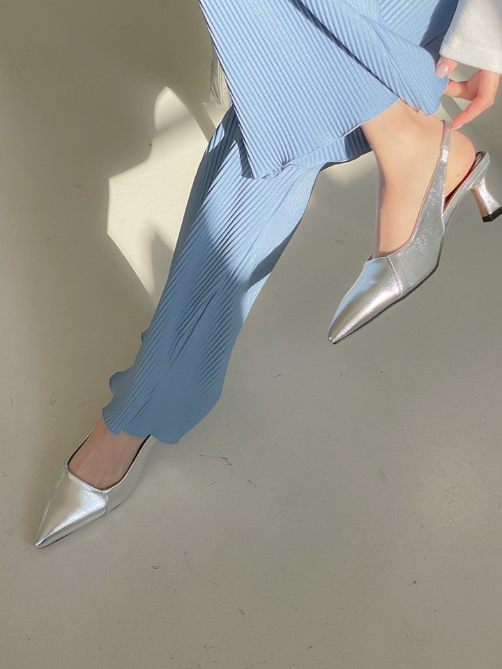 Vade - Korean Women Fashion - #momslook - Stiletto Slingback - 12
