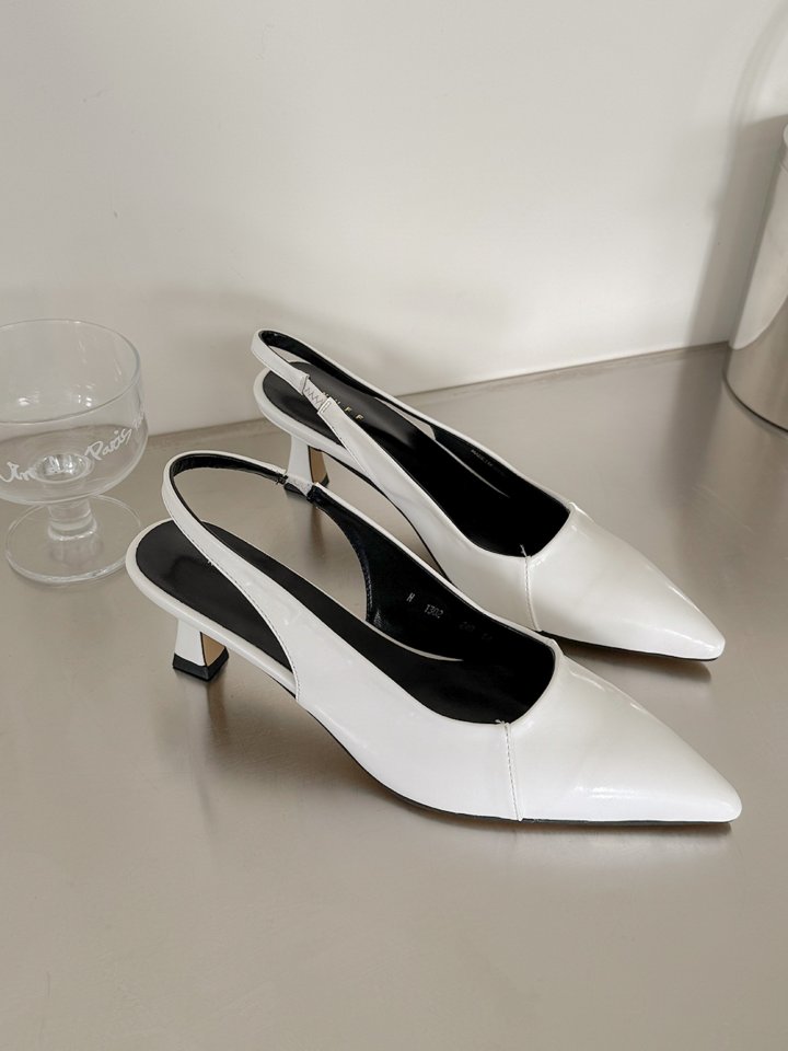 Vade - Korean Women Fashion - #momslook - Stiletto Slingback - 2