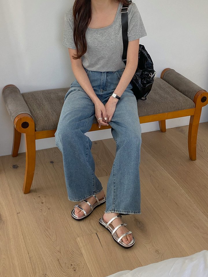 Vade - Korean Women Fashion - #momslook - Summer Sandals Strap Slipper - 7
