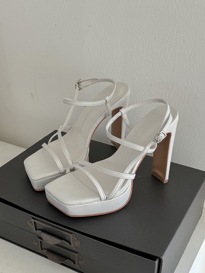 Vade - Korean Women Fashion - #womensfashion - Kill Heel Strap Sandals Heels - 4
