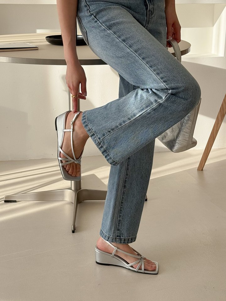 Vade - Korean Women Fashion - #momslook - Wedge Sandals - 10