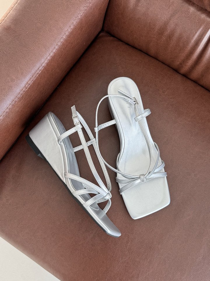 Vade - Korean Women Fashion - #momslook - Wedge Sandals - 6