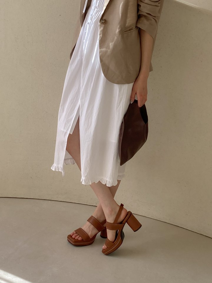 Vade - Korean Women Fashion - #momslook - Square Sandals - 10
