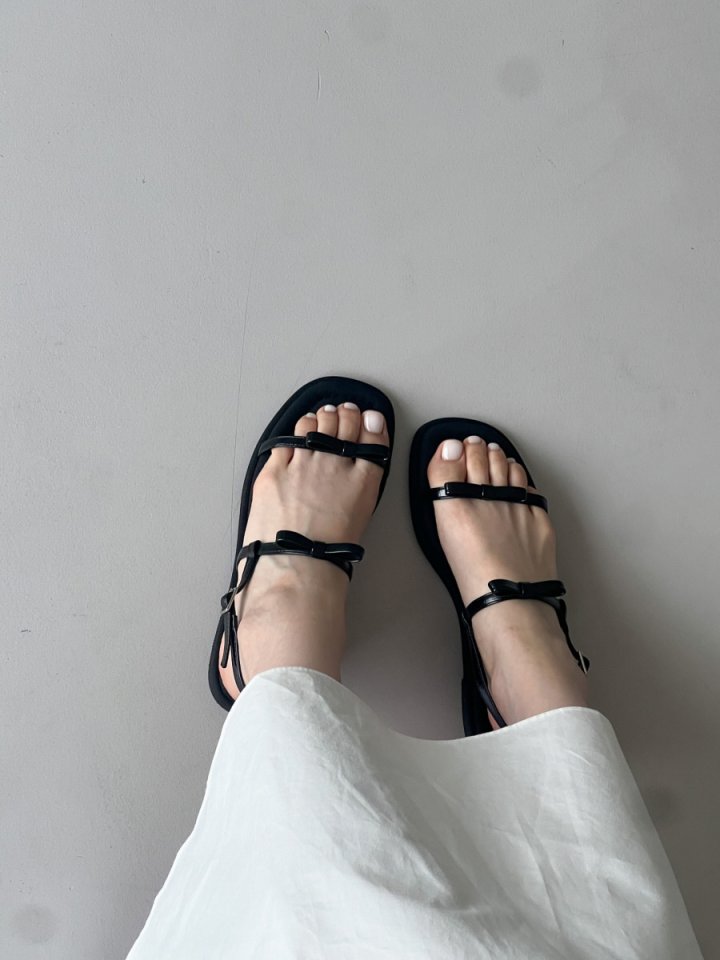 Vade - Korean Women Fashion - #momslook - Ribbon Strap Sandals - 11