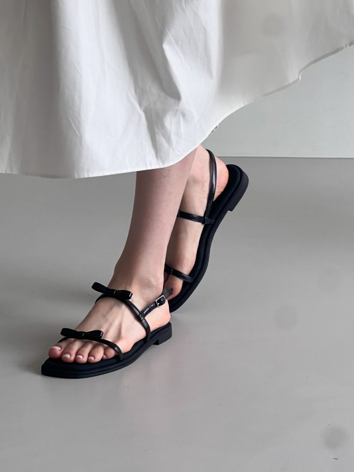 Vade - Korean Women Fashion - #momslook - Ribbon Strap Sandals - 7