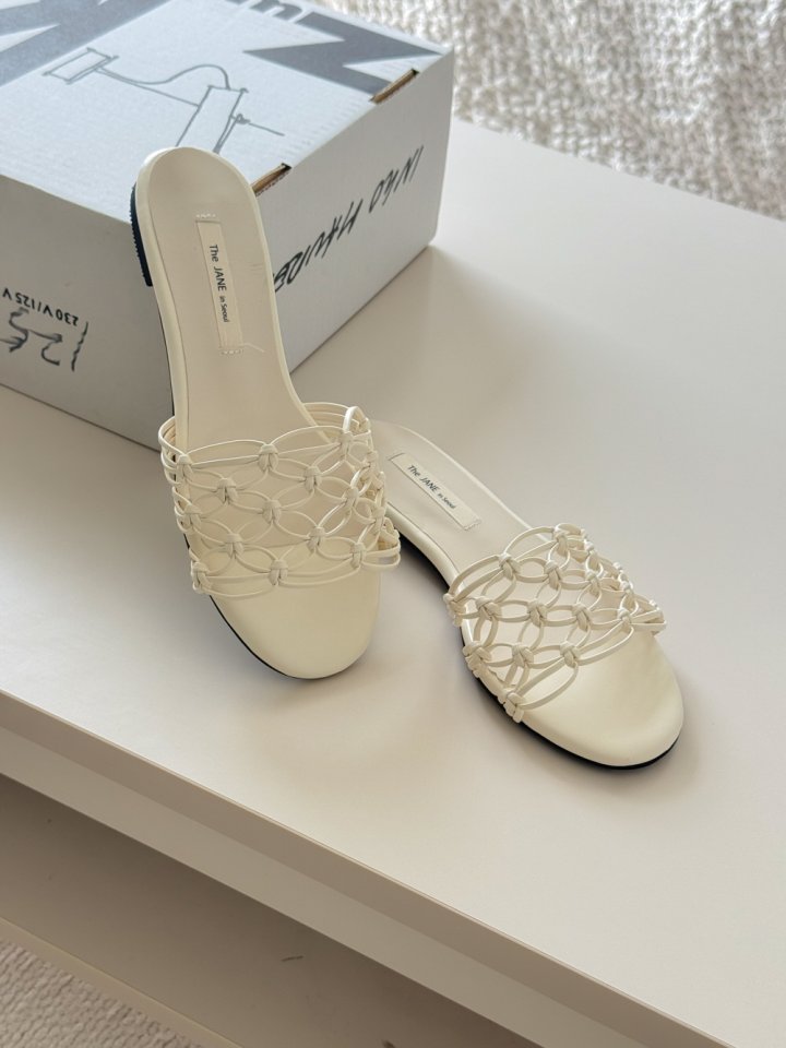 Vade - Korean Women Fashion - #momslook - Sandals Jelly Mesh High Quality Round Slipper - 6