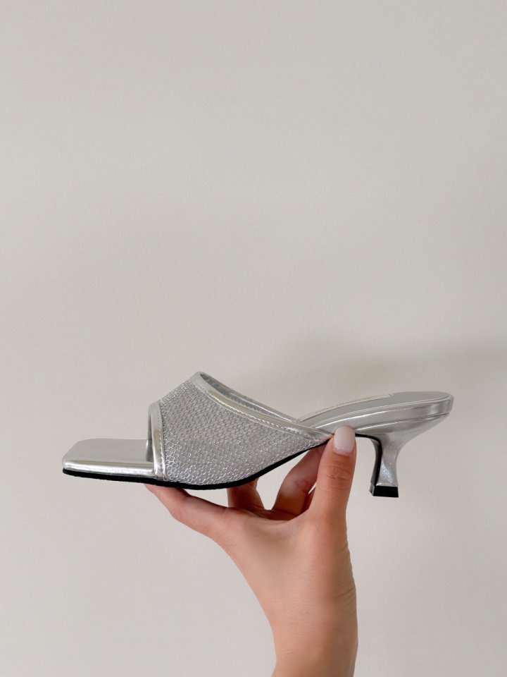 Vade - Korean Women Fashion - #momslook - Bermuda Square Sandals Heel - 9