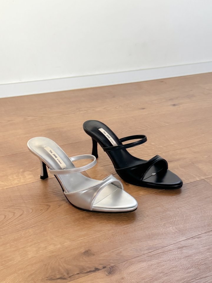 Vade - Korean Women Fashion - #momslook - Round Stiletto Pointed Sandals Heel - 2