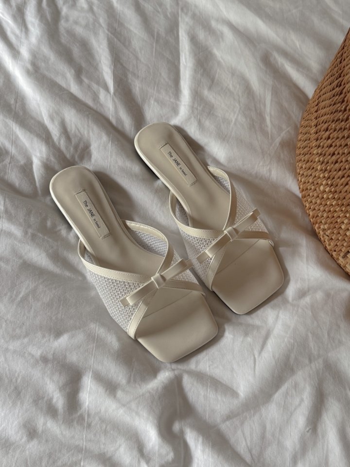 Vade - Korean Women Fashion - #momslook - Sandals Mesh Bermuda Slipper - 10
