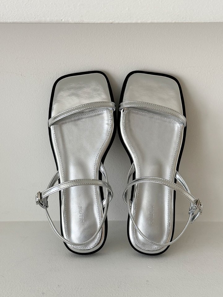 Vade - Korean Women Fashion - #momslook - Square Knot Slipper Sandals - 3
