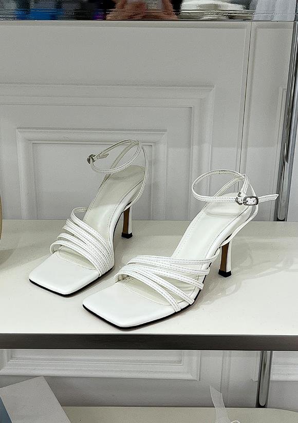 Vade - Korean Women Fashion - #momslook - Square Strap Sandals - 6