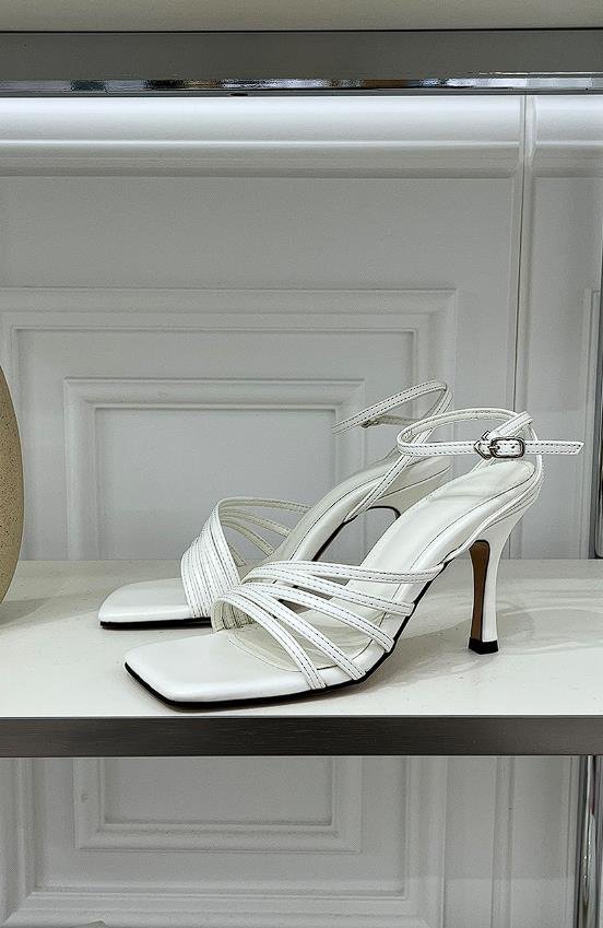 Vade - Korean Women Fashion - #momslook - Square Strap Sandals - 7