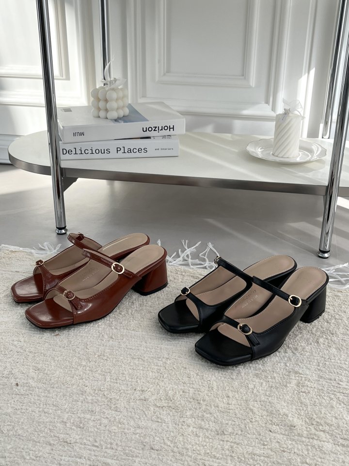 Vade - Korean Women Fashion - #momslook - Round Sandals - 2
