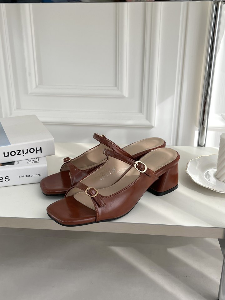 Vade - Korean Women Fashion - #momslook - Round Sandals - 6