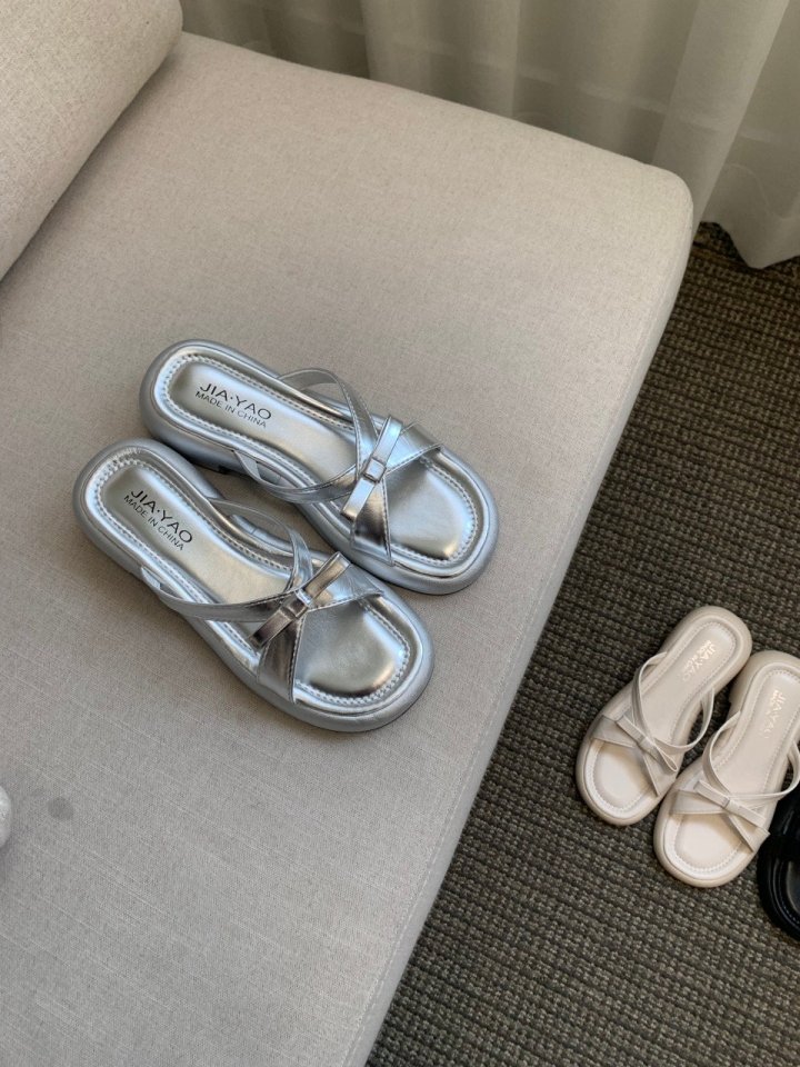 Vade - Korean Women Fashion - #momslook - Ribbon Sandals - 9