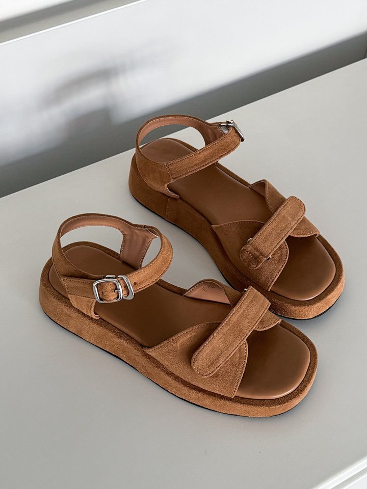 Vade - Korean Women Fashion - #womensfashion - Sandals Ribbon Platform - 4