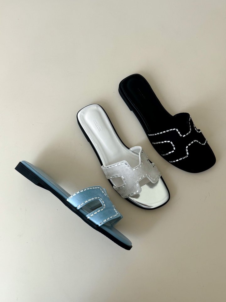 Vade - Korean Women Fashion - #momslook - LL Slipper Round Sandals - 5