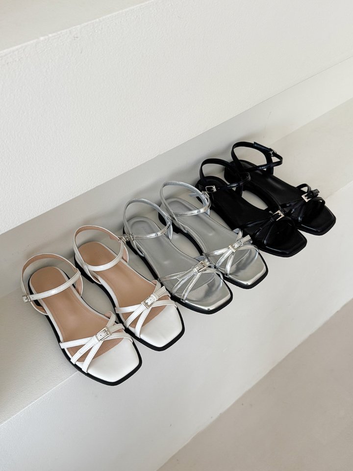 Vade - Korean Women Fashion - #momslook - Ankle Strap Slippers - 2