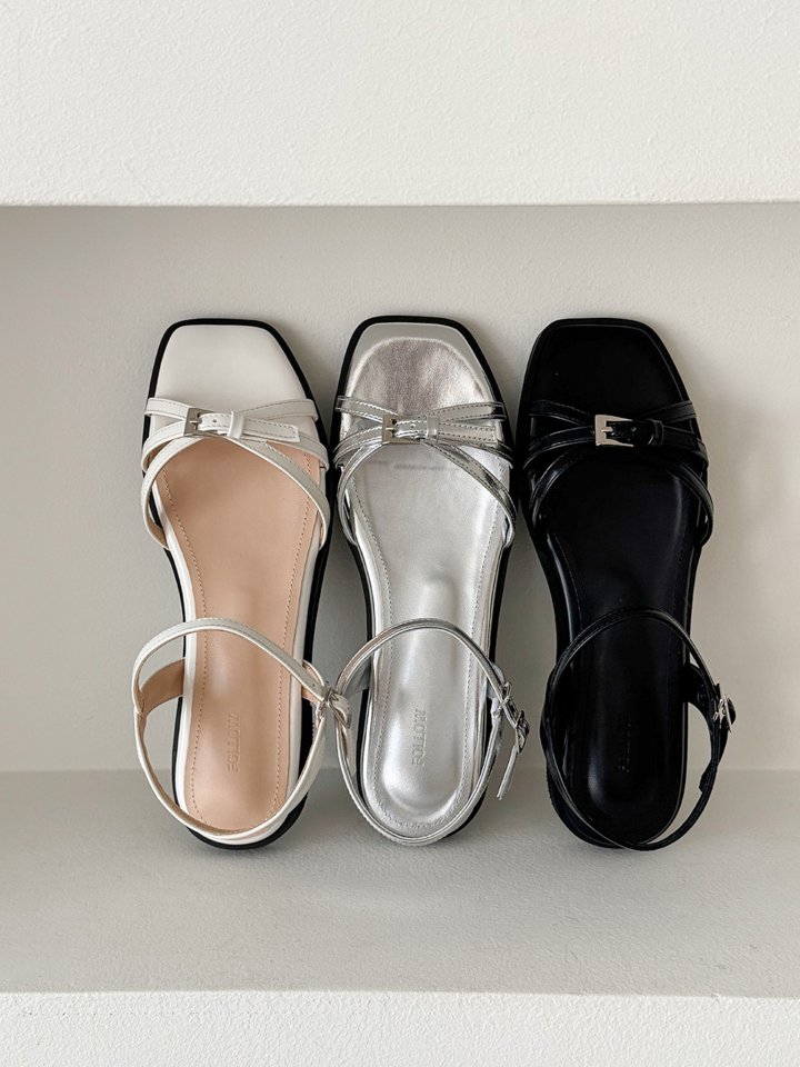 Vade - Korean Women Fashion - #womensfashion - Ankle Strap Slippers - 4