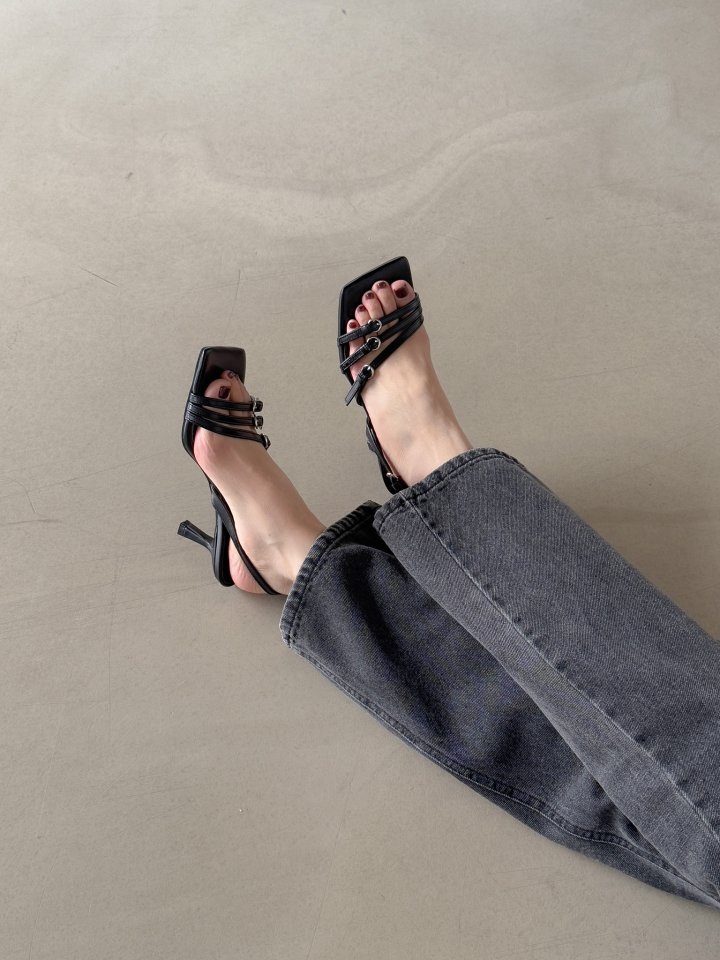 Vade - Korean Women Fashion - #momslook - Round Slim Slingback