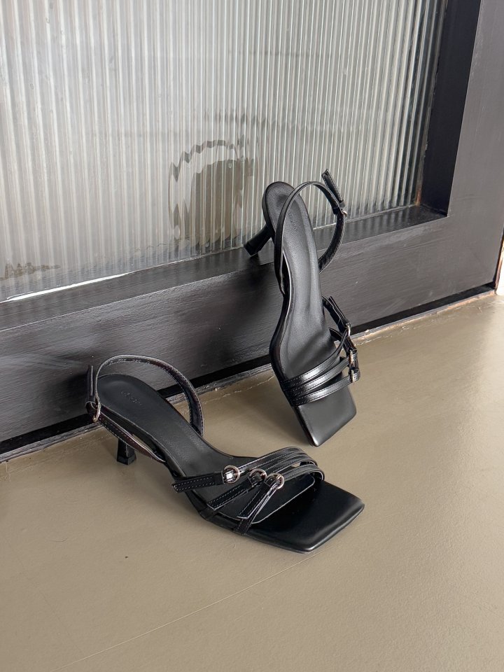 Vade - Korean Women Fashion - #momslook - Round Slim Slingback - 12
