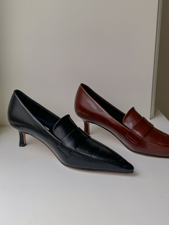 Vade - Korean Women Fashion - #momslook - Loafer Heel Classic