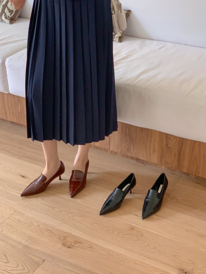 Vade - Korean Women Fashion - #momslook - Loafer Heel Classic - 5