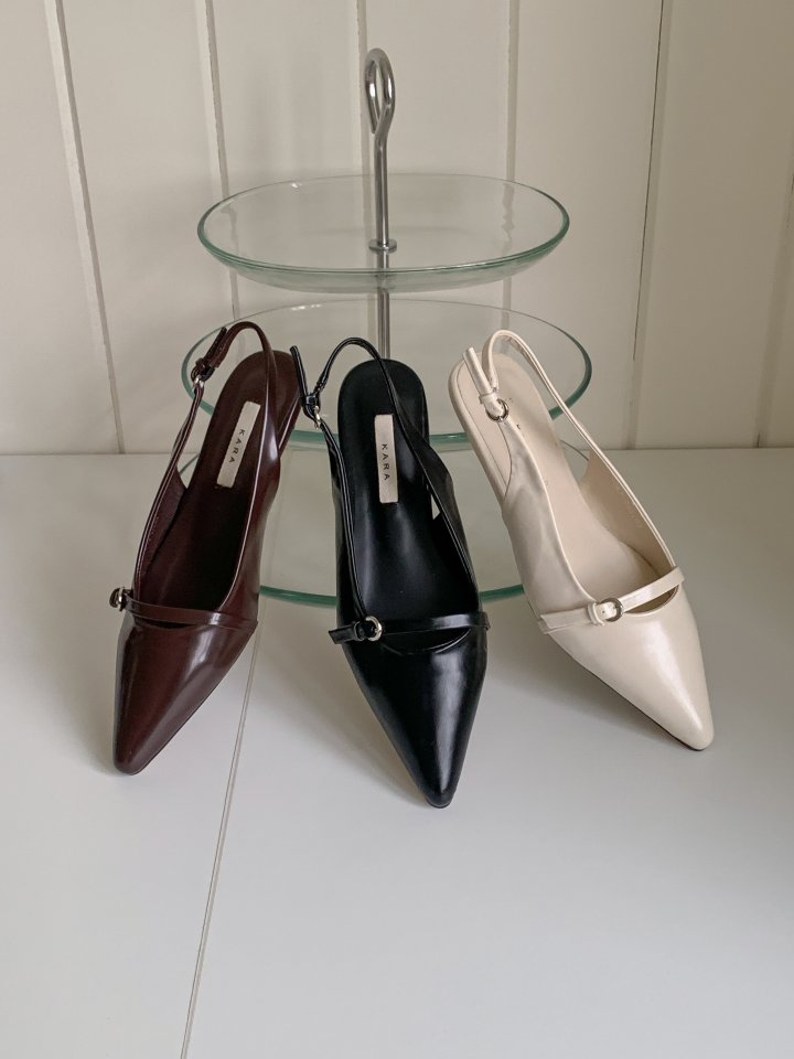 Vade - Korean Women Fashion - #momslook - Slingback Stiletto Heels - 8