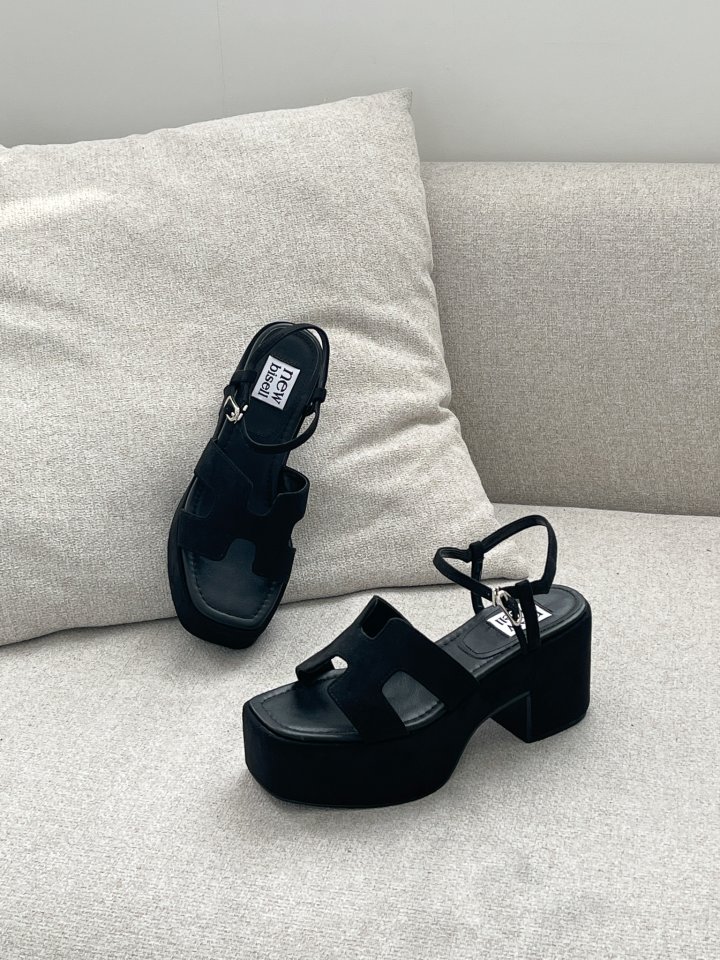 Vade - Korean Women Fashion - #momslook - Chunky Platform Way Elle Slipper Sandals - 10