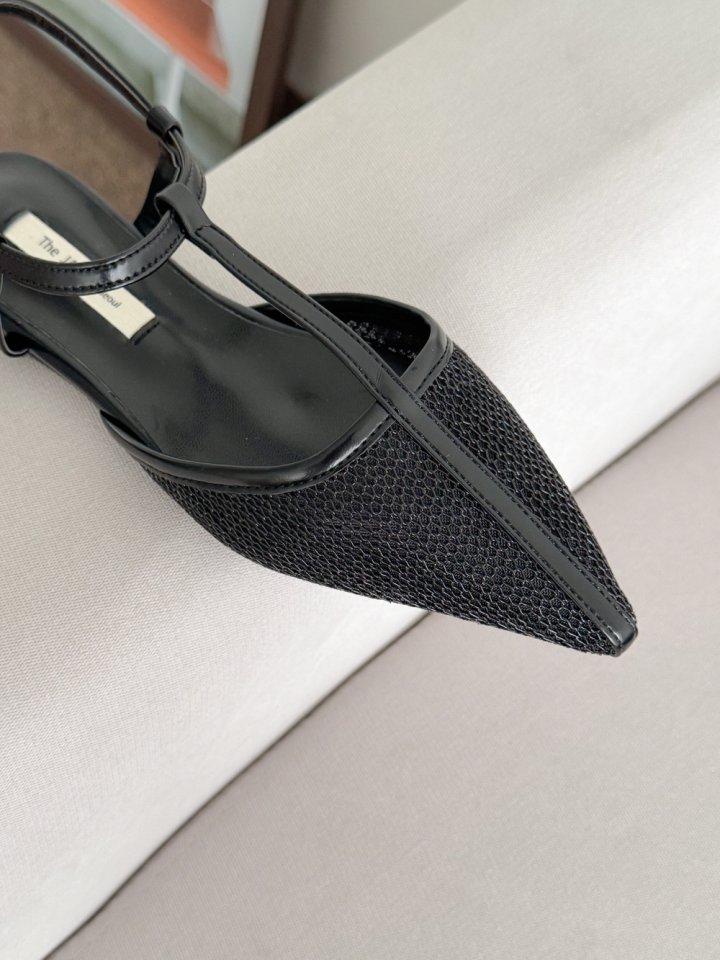 Vade - Korean Women Fashion - #momslook - Stiletto Gladiator Strap Flats - 9