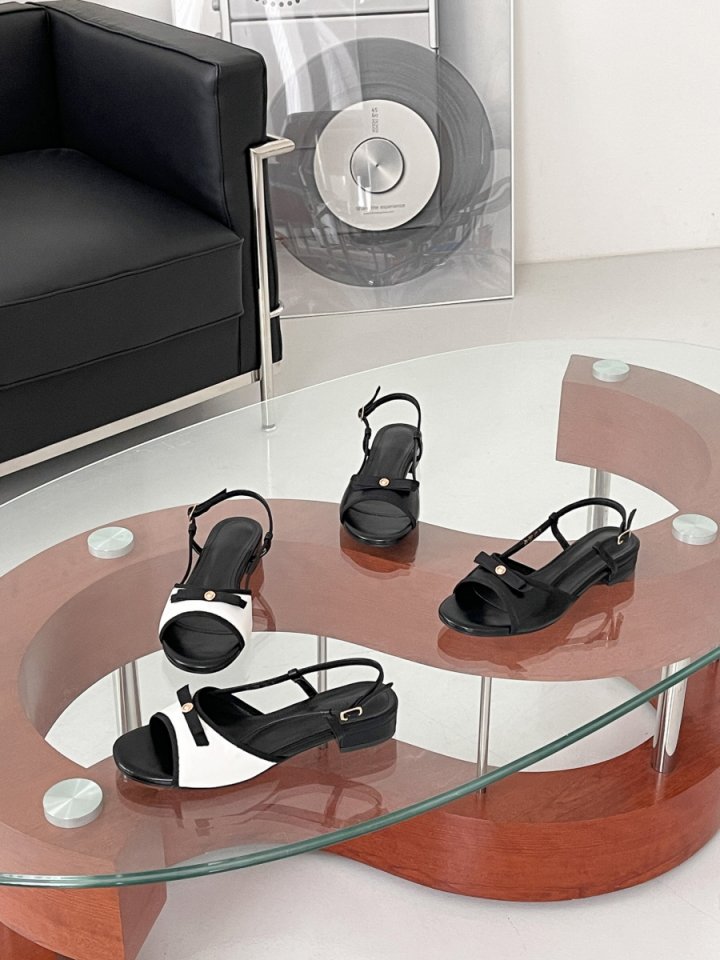 Vade - Korean Women Fashion - #momslook - Mary Jane Round Open Flats - 11