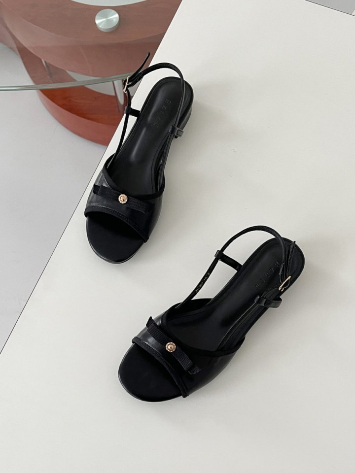 Vade - Korean Women Fashion - #momslook - Mary Jane Round Open Flats - 5