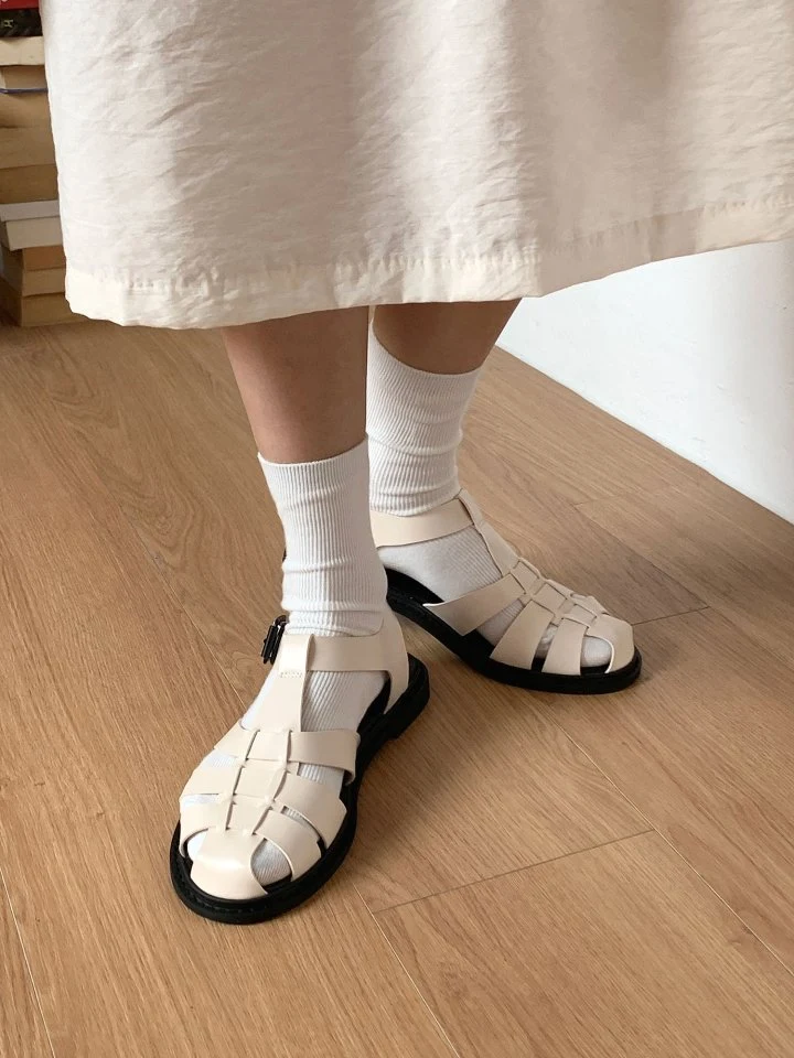 Vade - Korean Women Fashion - #momslook - Mesh Weatherwear Flats - 2