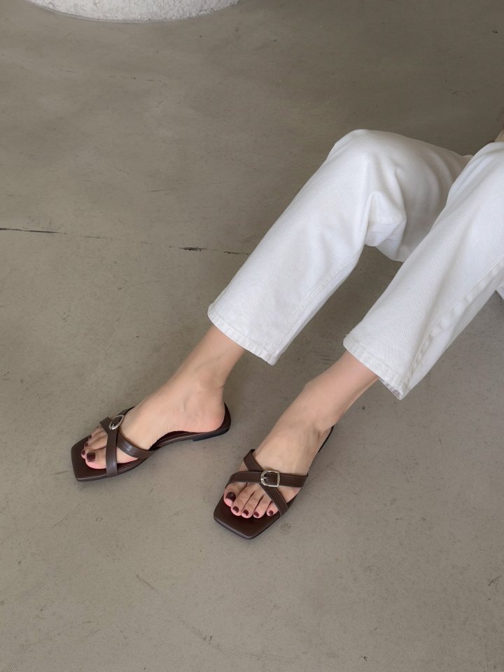 Vade - Korean Women Fashion - #momslook - Buckle Strap Sandals - 9