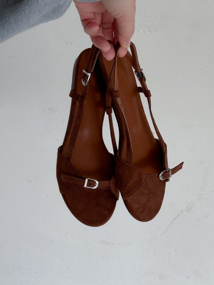 Vade - Korean Women Fashion - #momslook - Open-toe Sandals Slippers - 7