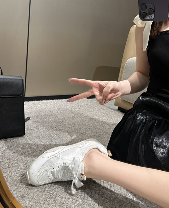 Vade - Korean Women Fashion - #momslook - Sneakers Mesh - 8