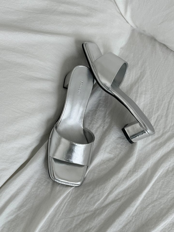 Vade - Korean Women Fashion - #momslook - Summer Mule Sandals Slipper Heels