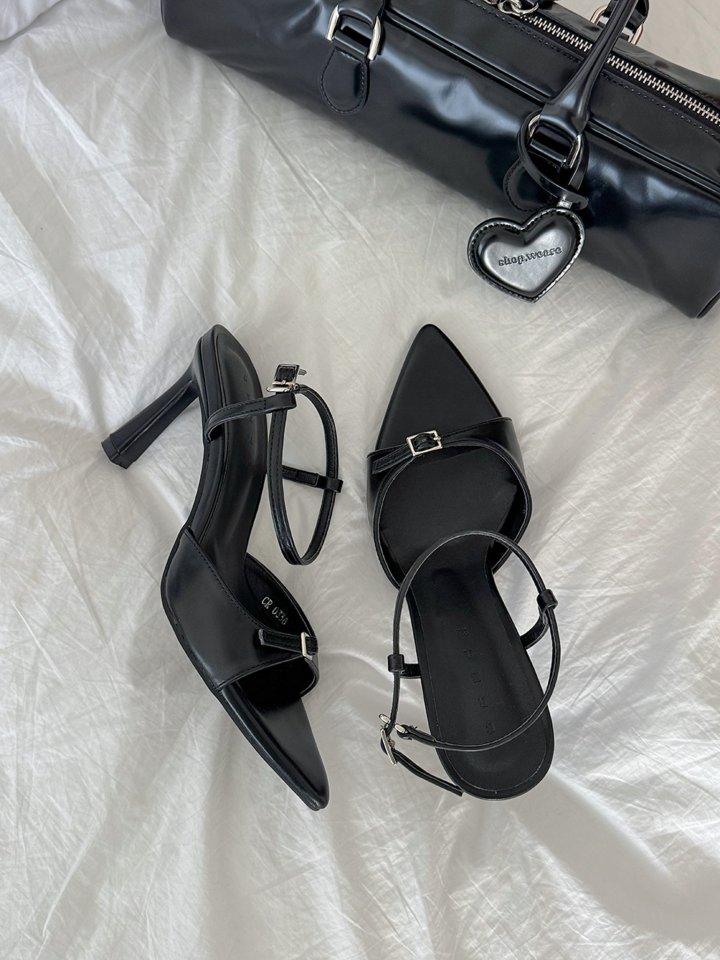 Vade - Korean Women Fashion - #momslook - Stiletto Mary Jane Slipper Sandals - 2