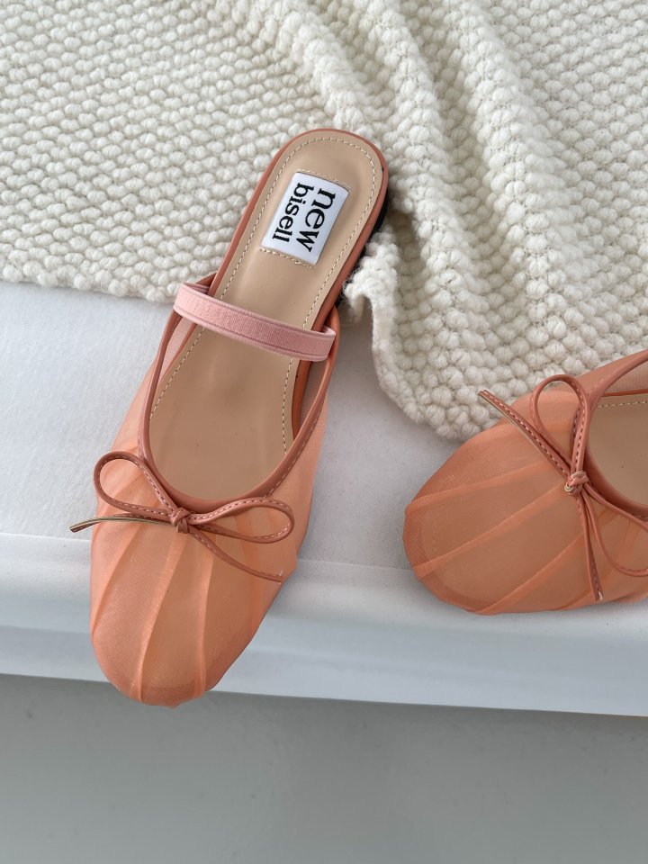 Vade - Korean Women Fashion - #momslook - Basic Ribbon Mary Jane Bloafer Flats - 7