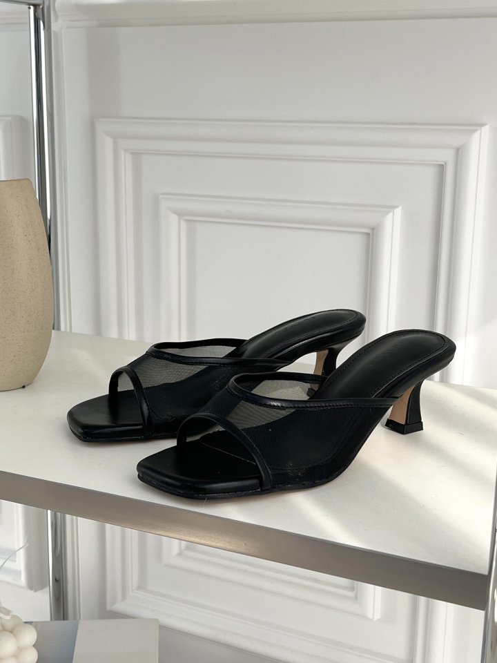 Vade - Korean Women Fashion - #momslook - Round Slim Sandals - 5