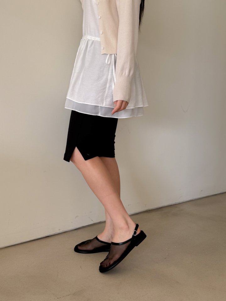 Vade - Korean Women Fashion - #momslook - Mesh Bloafer Flats - 8