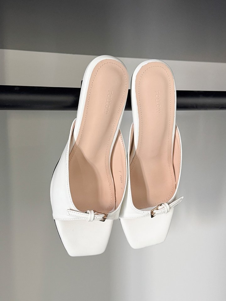Vade - Korean Women Fashion - #pursuepretty - Slim Soft Cloud Slingback - 2