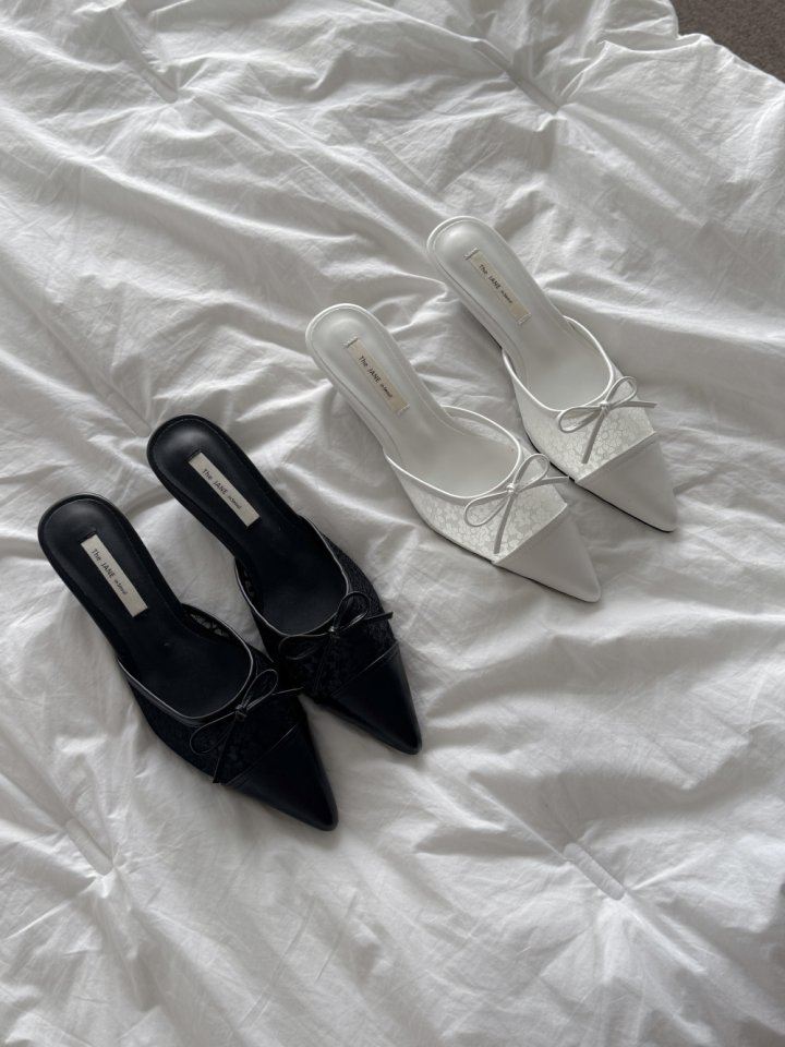Vade - Korean Women Fashion - #pursuepretty - Stiletto Ribbon Sandals - 2