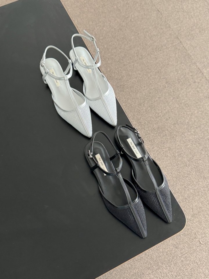 Vade - Korean Women Fashion - #pursuepretty - Stiletto Gladiator Strap Flats - 4