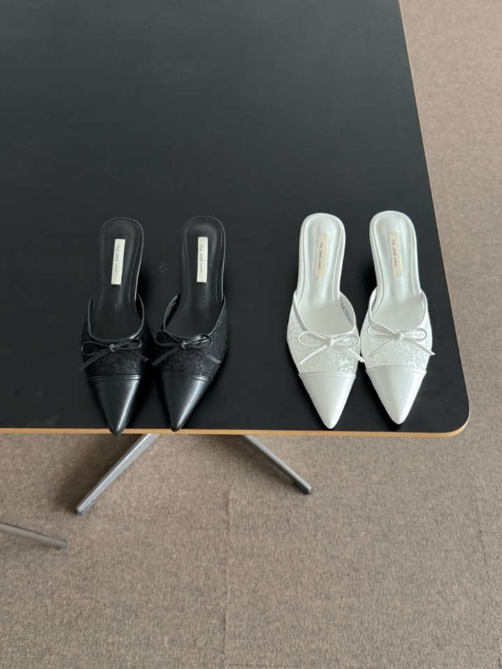 Vade - Korean Women Fashion - #restrostyle - Stiletto Ribbon Sandals - 3