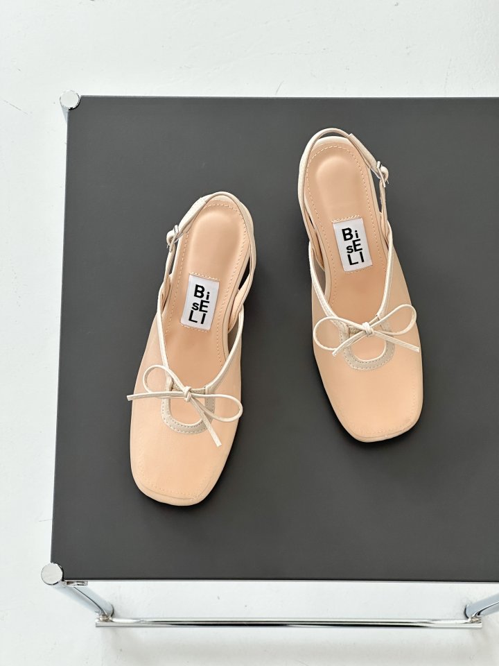Vade - Korean Women Fashion - #restrostyle - Mesh Slingback - 7