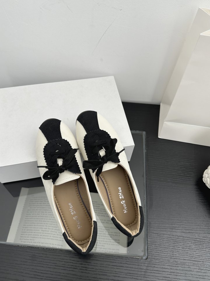 Vade - Korean Women Fashion - #romanticstyle - Sneakers Flat Round - 7